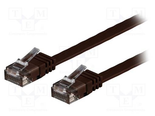 PATCH KAAPELI - U/UTP - CAT: 6 - RJ45-PISTOKE,MOLEMMIN PUOLIN - LANKA - CU - RJ45 Ethernet kaapelit - F.UUTP6-CU-200DB - 1