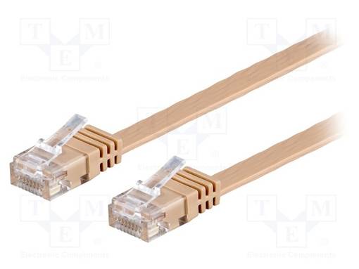 PATCH CORD - U/UTP - 6 - CU - PVC - VAALEAN RUSKEA - PIT: 1,5M - RJ45 Ethernet kaapelit - F.UUTP6-CU-015LB - 1