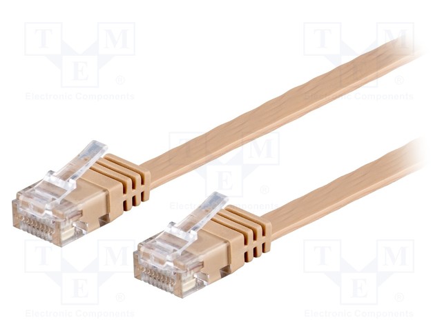 PATCH KAAPELI - RJ45-PISTOKE,MOLEMMIN PUOLIN - U/UTP - 6 - LANKA - CU - RJ45 Ethernet kaapelit - F.UUTP6-CU-150LB - 1