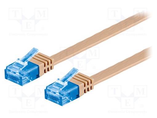 PATCH CORD - U/UTP - 6A - CU - PVC - VAALEAN SININEN - PIT: 3M - RJ45 Ethernet kaapelit - F.UUTP6A-CU-030LB - 1