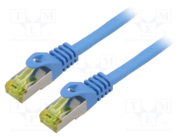 PATCH KAAPELI - S/FTP - CAT: 6A - RJ45-PISTOKE,MOLEMMIN PUOLIN - LANKA - RJ45 Ethernet kaapelit - PCF6A-10CU-0200-B - 1