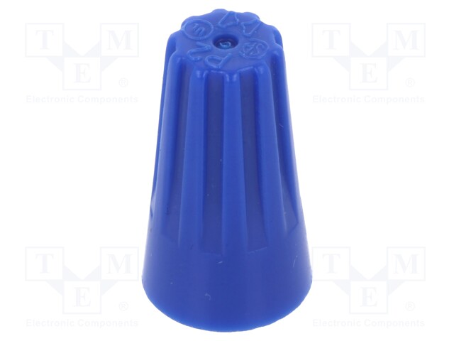 PIKALIITIN - 22AWG÷14AWG - RUUVAUS-SININEN - MAX.105°C - WAGO ja muut pikaliittimet - ST-130B - 1