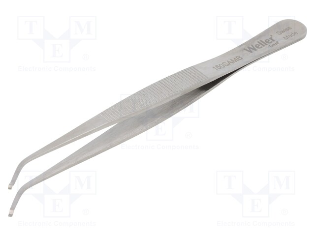 PINSETTI - 115MM - SMD - TERÄT: TAIVUTETUT - Tarkkuus-atulat ja pinsetit - WEL.150SAMB - 1