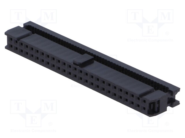 LIITIN: IDC - PISTOKE - NAARAS - PIN: 50 - IDC - - 2,54MM - 2X25 - IDC liittimet - DS1016-50MASIBB - 1