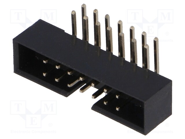 LIITIN: IDC - PISTORASIA - UROS - PIN: 14 - 90° KULMA - THT - 2MM - 2X7 - IDC liittimet - DS1014-14RF1B - 1