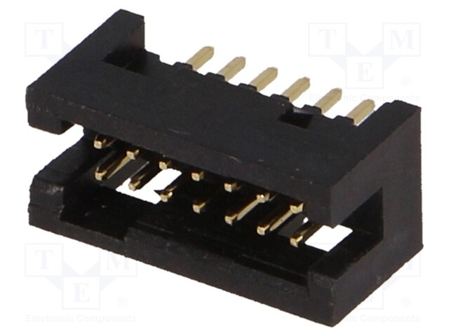 LIITIN: IDC - PISTORASIA - UROS - PIN: 14 - SUORA - THT - 1,27MM - IDC liittimet - DS1031-15-14V8B - 1