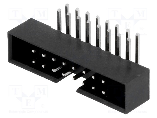 LIITIN: IDC - PISTORASIA - UROS - PIN: 16 - 90° KULMA - THT - 2MM - 2X8 - IDC liittimet - DS1014-16RF1B - 1