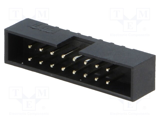 LIITIN: IDC - PISTORASIA - UROS - PIN: 16 - SUORA - THT - 2MM - 2X8 - IDC liittimet - DS1014-16SF1B - 1