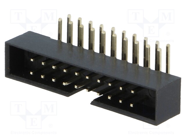 LIITIN: IDC - PISTORASIA - UROS - PIN: 20 - 90° KULMA - THT - 2MM - 2X10 - IDC liittimet - DS1014-20RF1B - 1