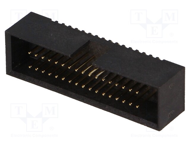 LIITIN: IDC - PISTORASIA - UROS - PIN: 34 - SUORA - THT - 1,27MM - IDC liittimet - DS1031-16-34V8B - 1