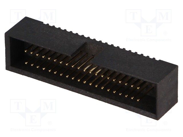 LIITIN: IDC - PISTORASIA - UROS - PIN: 40 - SUORA - THT - 1,27MM - IDC liittimet - DS1031-16-40V8B - 1