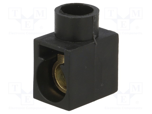LIITIN: RIVILIITIN - 32A - 400V - JOHTOON - RUUVI TERMINAALI - MUSTA - Riviliittimet - PE.4001B - 1
