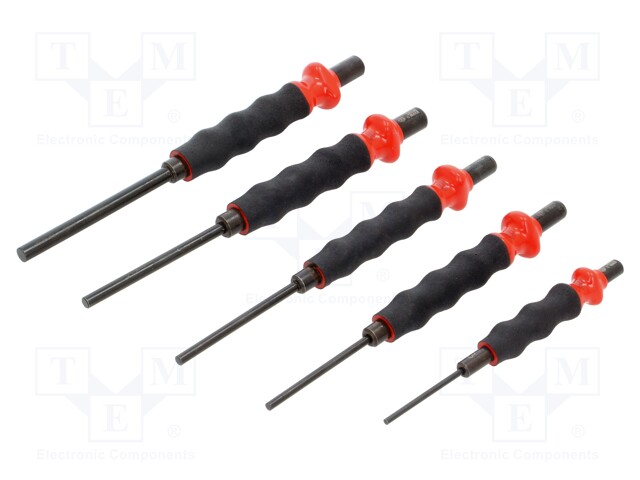 TYÖKALUSETTI: REIKÄTALTAT - 5KPL - Erikoiskäsityökalut - FACOM-249.GPB - 1