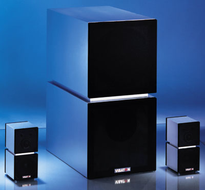 VISATON KAIUTINRAKENNUSSARJA NANO SUB (kpl) - Kaiutinrakennussarjat - LS-KITNANOSUB - 1