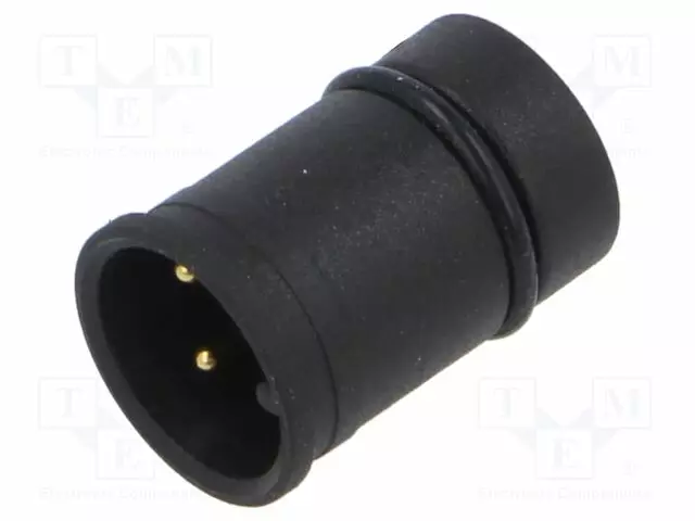 LIITIN: M12 - LIITTIMEN SISÄOSA - UROS - 4A - 250V - PIN: 3 - IP67 - Erikoisliittimet - 1239-03-T0CB - 1