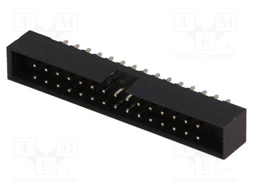 LIITIN: IDC - PISTORASIA - UROS - PIN: 30 - SUORA - THT - 2MM - 2X15 - IDC liittimet - DS1014-30SF1B - 1