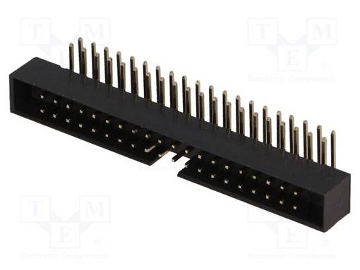 LIITIN: IDC - PISTORASIA - UROS - PIN: 40 - 90° KULMA - THT - 2MM - 2X20 - IDC liittimet - DS1014-40RF1B - 1