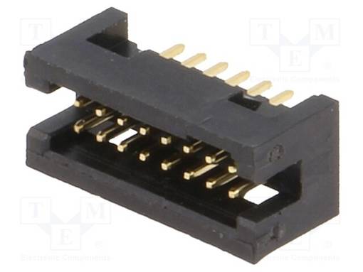 LIITIN: IDC - PISTORASIA - UROS - PIN: 16 - SUORA - THT - 1,27MM - IDC liittimet - DS1031-15-16V8B - 1