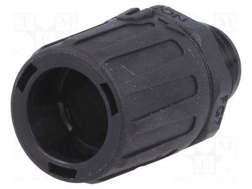 SUORA PÄÄTELIITIN - KIERRE: PG,ULKO-POLYAMIDI - HELAGUARD - IP66 - Punosten lisätarvikkeet - HG11-S-PG7-PA66-B - 1