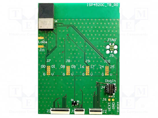 KEHITYSALUSTA - NÄYTE-BLUETOOTH: 4.2,BLE - KOMP: NRF52832,SX1261 - Tiedonsiirto kehityspaketit - ISP4520-AS-TB - 1