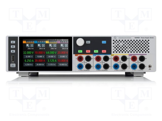 LABORATORY POWER SUPPLY: PROGRAMMABLE - MULTI-CHANNEL - CH: 4 - 800W - Laboratorioteholähteet - NGP824COMB - 1