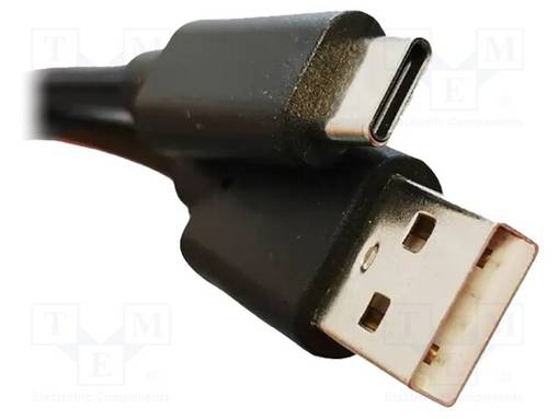 USB KAAPELI - USB 2.0,USB C - 1000MM - KOMMUNIKOINTI: USB - Näyttöjen lisätarvikkeet - USB-A-TO-USB-C-CAB - 1