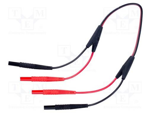 MITTAUSJOHTO - BANAANIPISTOKE 4MM,MOLEMMIN PUOLIN - PIT: 0,6M - Mittausjohdot - WAPRZ0X6DZBB - 1