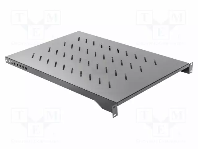 SHELF - 1U - STANDARD: 19" - RACK SHELF - Räkkikotelot 19' - AK-1010-B - 1