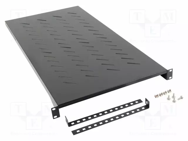 SHELF - 1U - STANDARD: 19" - RACK SHELF - Räkkikotelot 19' - AK-1013-B - 1