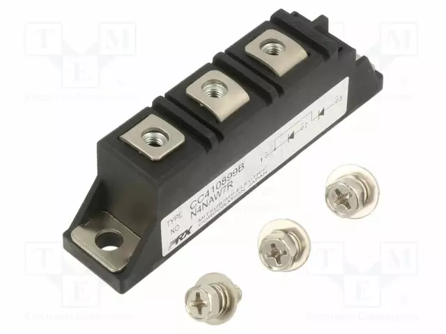 KAKSOISDIODI MODULIYHTEINEN KATODI - 800V - IF: 100A - RUUVATTU - Diodit - CC410899B - 1