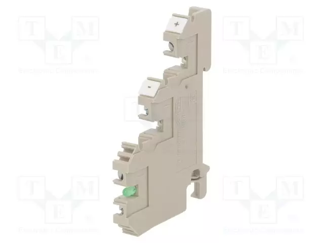 LIITIN: KISKO-10A - 30V - RUUVI TERMINAALI - BEIGE - WEMID - 2,5MM2 - Kiskoliittimet - DLI2.5LD-GNPNPDB - 1