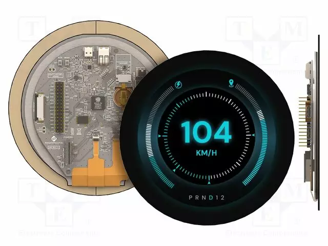 TFT NÄYTTÖ - 4" - 720X720 - 32MBFLASH,32MBPSRAM - 500CD/M2 - ESP32-P4 - Älykkäät näytöt - ESP32-P4-40RCT-CLB - 1
