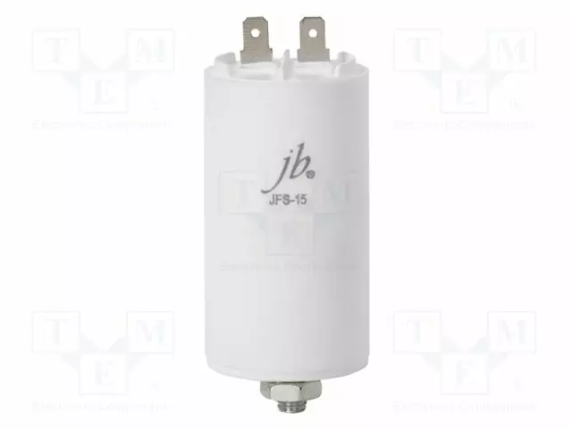 POLYPROPYLEENIKONDENSAATTORI - MOOTTOREIHIN, TYÖHÖN - 8UF - ±5% - Moottorikondensaattorit - JFS15A6805JBB - 1