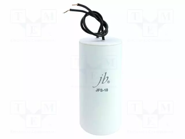 POLYPROPYLEENIKONDENSAATTORI - MOOTTOREIHIN, TYÖHÖN - 75UF - Moottorikondensaattorit - JFS18A6756JBB - 1