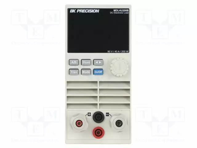 ELEKTRONISET KUORMAT - 0÷80V - 0÷40A - 200W - MDL4UB - 82X170,5X573MM - Elektroniset kuormat - MDL4U200B - 1