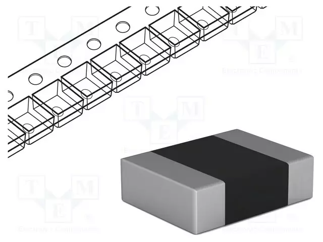 NTC VASTUS - 100KOHM - SMD - 0603 - 4334K - ±1% - 1MW - NTC-vastukset - NCU18WF104FBSRB - 1