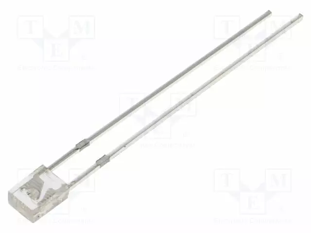 LED - SININEN - SUORAKULMA- 2X3X4MM - KAKSINAPAINEN - 330÷500MCD - Suorakulmaiset LEDit - OSBBS27BA1B - 1