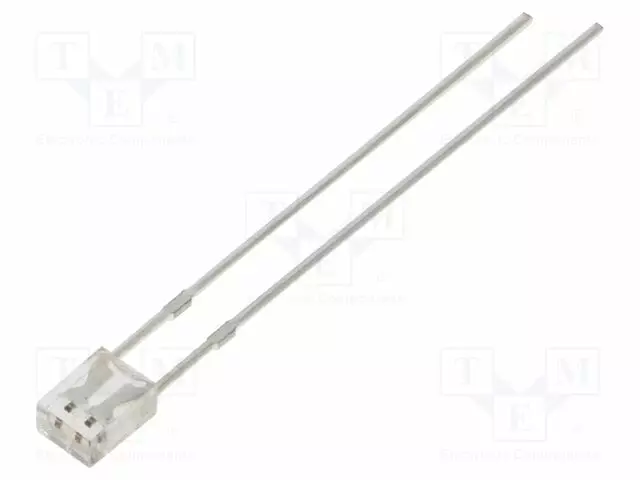 LED - ORANSSI - SUORAKULMA- 2X3X4MM - KAKSINAPAINEN - 500÷750MCD - Suorakulmaiset LEDit - OSOOP27BA1B - 1