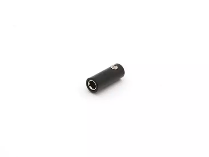 BANAANIJATKOLIITIN 4mm MUSTA - Banaaniliittimet 4mm - CM28B - 1