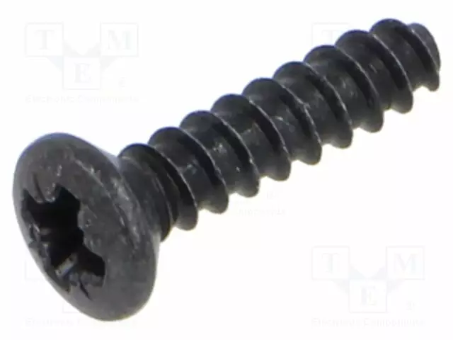 CONNECTOR PLASTITE SCREW 2,9X12 PANHEAD B - Erikoisliittimet - NTR-E-SCREW1-12-B - 1