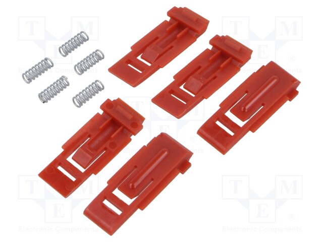 DIN-KISKOLIITIN / KIINNITYSOSA - 1597 - DIN kiskokotelot - HM-1597DINCLIPRB - 1