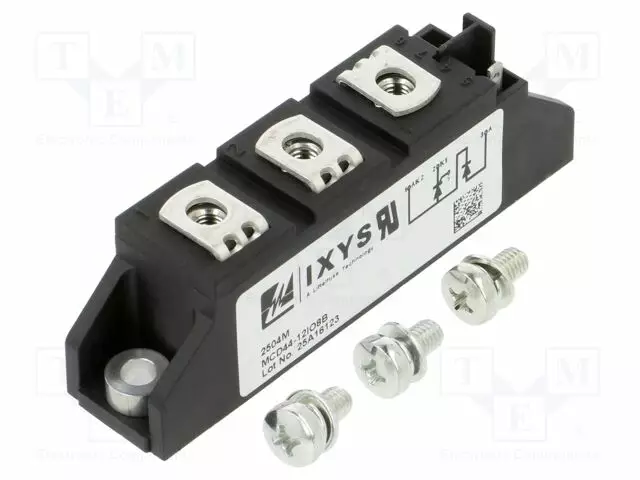 DIODI/TYRISTORI MODUULI - 1,2KV - 49A - TO240AA - UFMAX: 1,34V - IRTI - Tyristorit ja Triacit - MCD44-12IO8B - 1