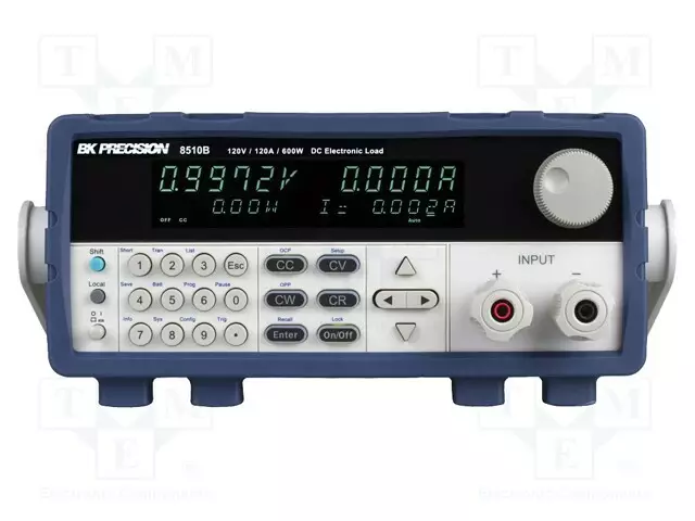ELEKTRONISET KUORMAT - 120V - 120A - 600W - 214,5X88,2X470MM - Elektroniset kuormat - BK8510B - 1
