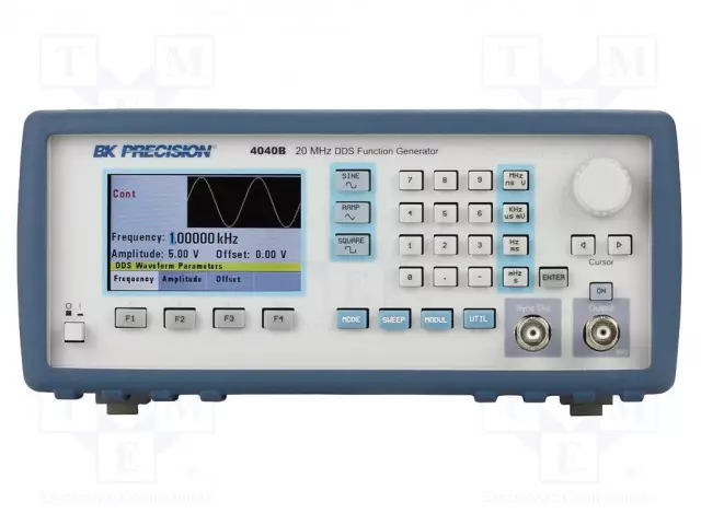 LABORATORIOFUNKTIOGENERAATTORI - 12MHZ - LCD - CH: 1 - Funktiogeneraattorit ja taajuuslaskimet - BK4014B - 1
