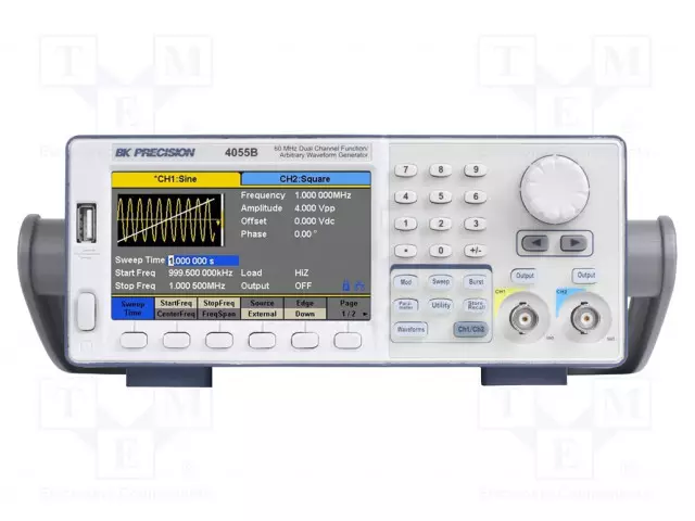 LABORATORIOFUNKTIOGENERAATTORI, VAPAASTI MÄÄRIT. - Funktiogeneraattorit ja taajuuslaskimet - BK4053B - 1