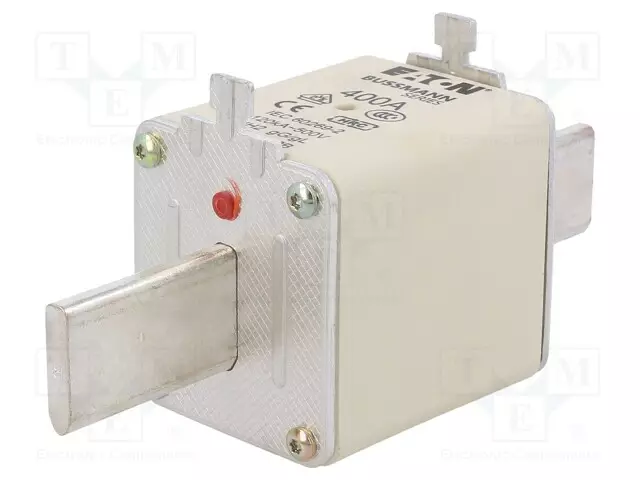 KERAAMINEN,TEOLLISUUSSULAKE - 400A - 500VAC - Sulakkeet NH - 400NHG2B - 1
