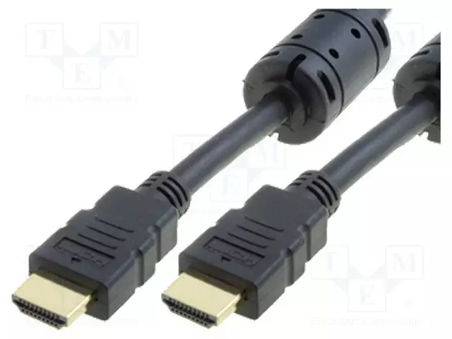 KAAPELI - HDMI-PISTOKE,MOLEMMIN PUOLIN - PVC - HDMI 1.4 - PIT: - HDMI, DVI, DisplayPort johdot - CG511D-200-PB - 1