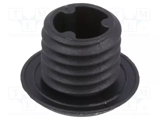 KANNE - M10 - 1,5 - POLYAMIDI - MUSTA - 8,5MM - Läpivientikappaleiden tulpat - FIX-SPMA-10B - 1