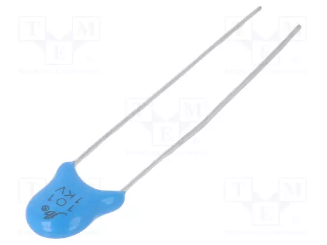 KERAAMINEN KONDENSAATTORI - 100PF - 1KVDC - SL - ±10% - 5MM - Keraamiset kondensaattorit - JYC3A101KBS065000B - 1