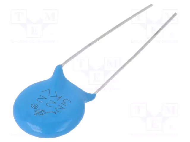 KERAAMINEN KONDENSAATTORI - 2,2NF - 3KVDC - Y5P - ±10% - 7,5MM - Keraamiset kondensaattorit - JYC3F222KCB130000B - 1